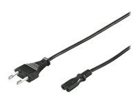 Euro connection cord, Black