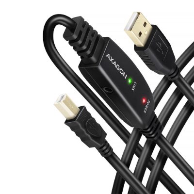 USB repeater cable, 10 m, ADR-210B, USB Type A - USB Type B