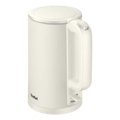 Kettle, Thermo Protect KO140AE0, Electric, 1500 W, 1.5 L, Stainless steel, 360° rotational base, Beige