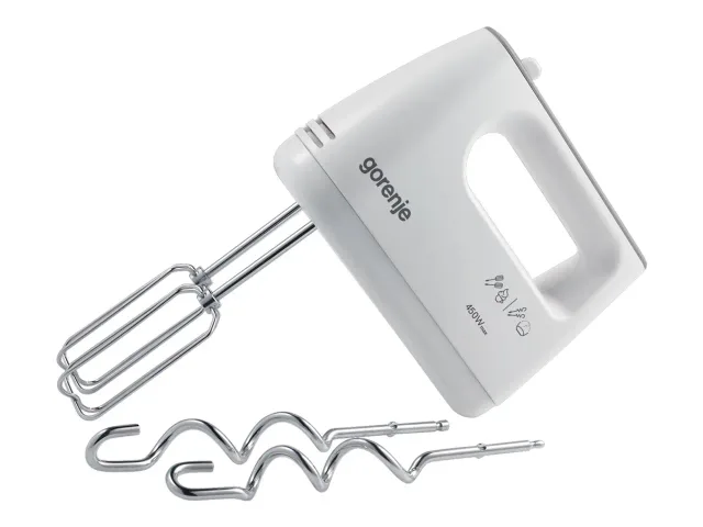 Gorenje | Mixer | M420CW | Hand Mixer | 450 W | Number of speeds 5 | Turbo mode | White