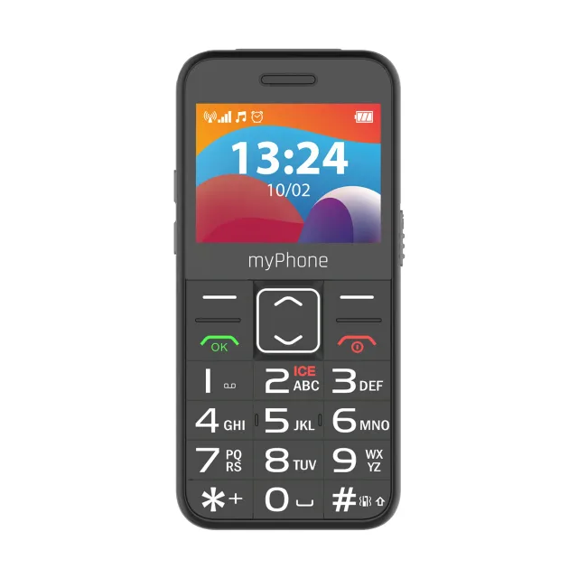 myPhone HALO | 3 LTE | Black | 2.4 " | IPS | 48 MB | 128 MB | Dual SIM | Nano SIM | 3G | Bluetooth | 2.1 | USB version Type-C | Built-in camera | Main camera resolution 0.3 MP | 1400 mAh