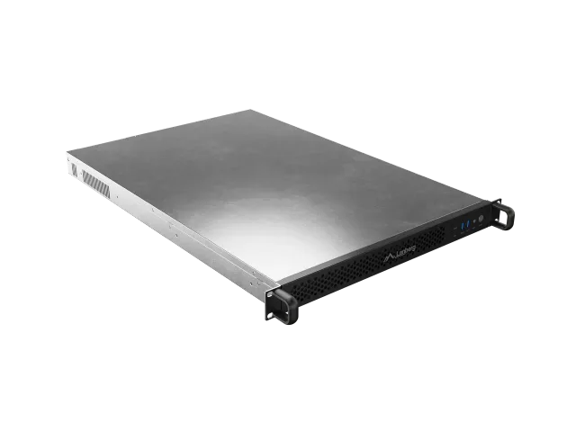 Lanberg Rackmount server chassis E-ATX 650/12 19"/1U | SC01-6501-12B | Black