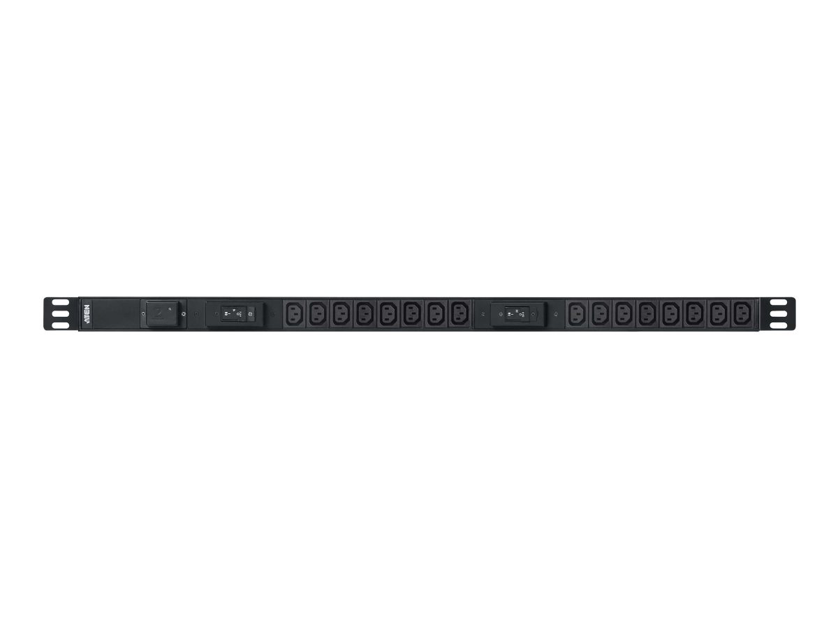 0U 32A 16Port Basic PDU with Surge Protection, PE0316SG