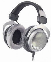DT 880, Wired, Semi-open Stereo Headphones, On-Ear, Black, Silver